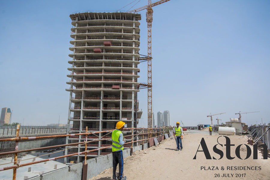 Aston Plaza & Residences Construction Photo 6