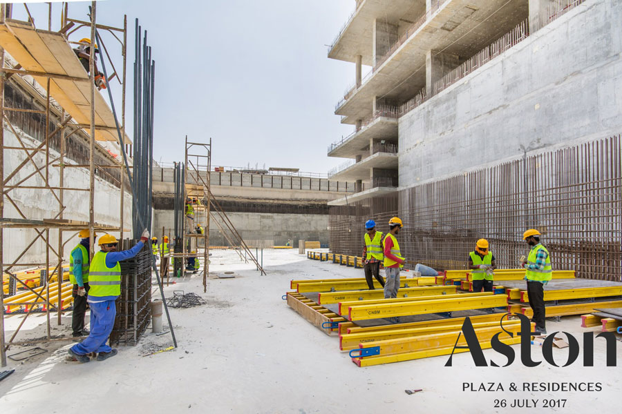 Aston Plaza & Residences Construction Photo 8